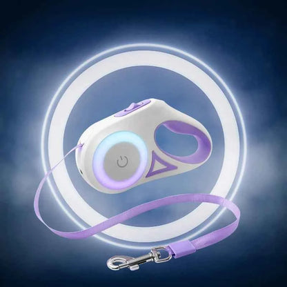 Retractable Automatic Spotlight Pet Dog Leash