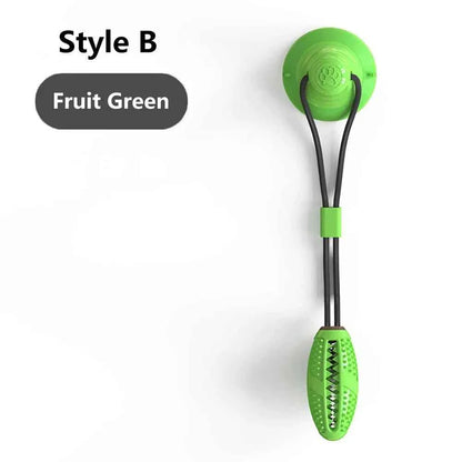 Silicon Suction Interactive Tug Ball Dog Toy