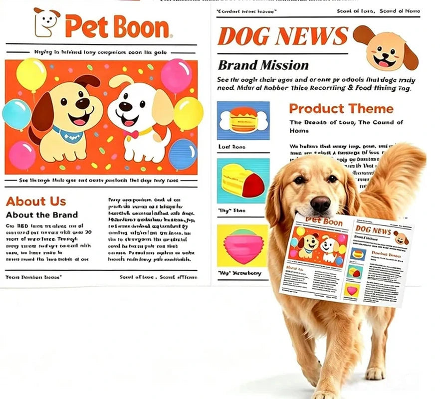 Newspaper Dog Toy - optimized image
