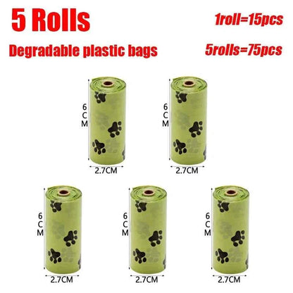 Portable Dog Poop Scooper With Built-in Dispenser