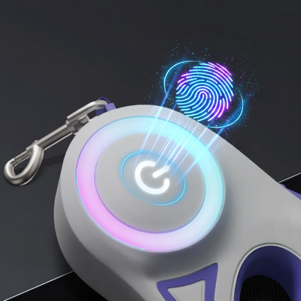 Retractable Automatic Spotlight Pet Dog Leash